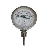 4" Vertical Mount Dial Thermometer