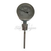 2" Vertical Mount  Dial Thermometer