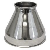 12" x 6" TriClamp Concentric Reducer