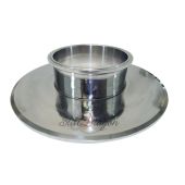 12" x 6" TriClamp End Cap Reducer